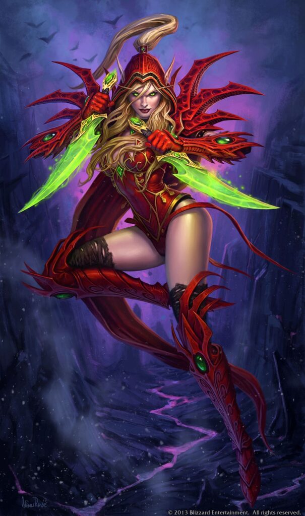 Hearthstone — Valeera Sanguinar