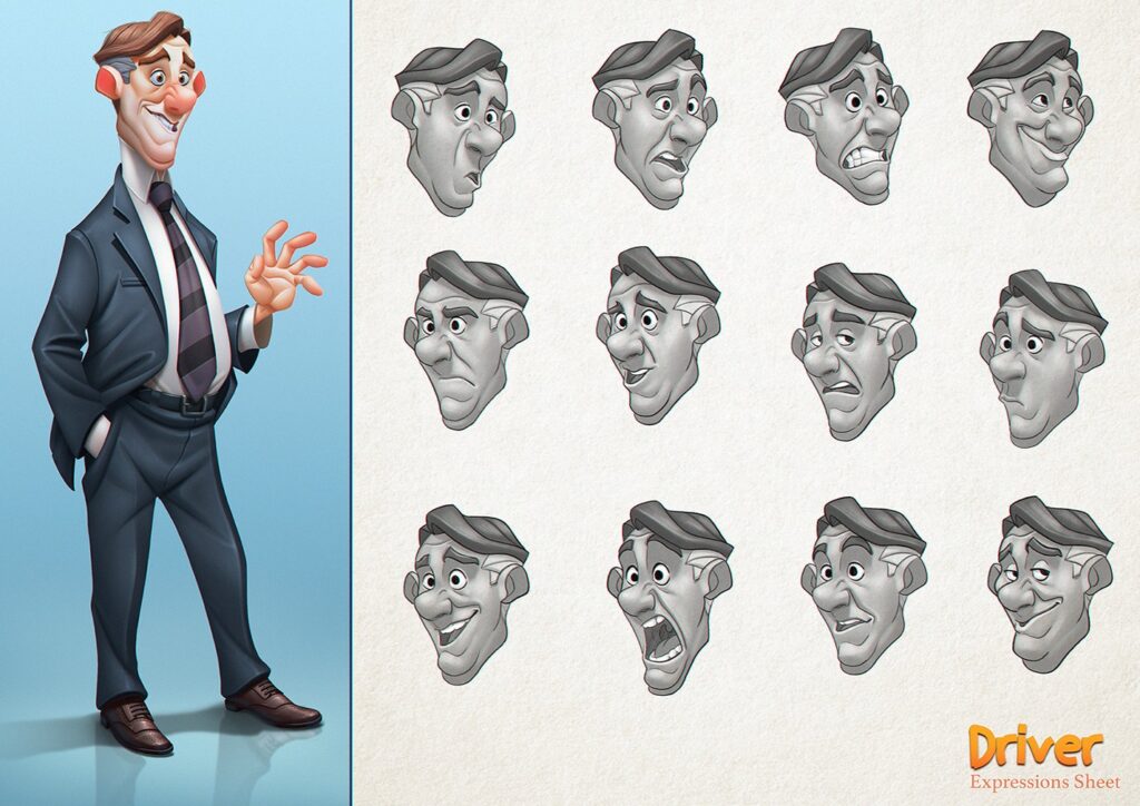 Driver Character Design