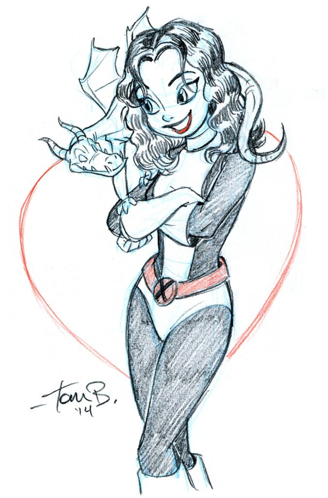Kitty Pride and Lockheed