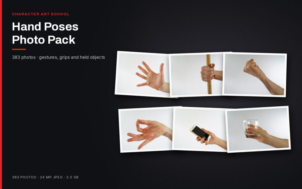 Hand Poses Photo Pack
