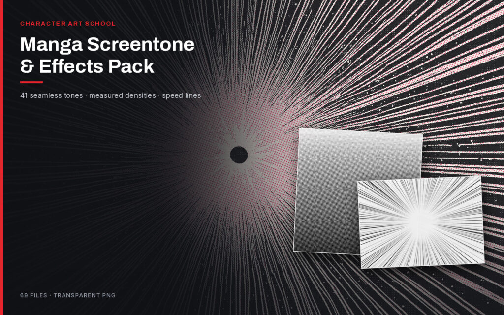Manga Screentone & Effects Pack