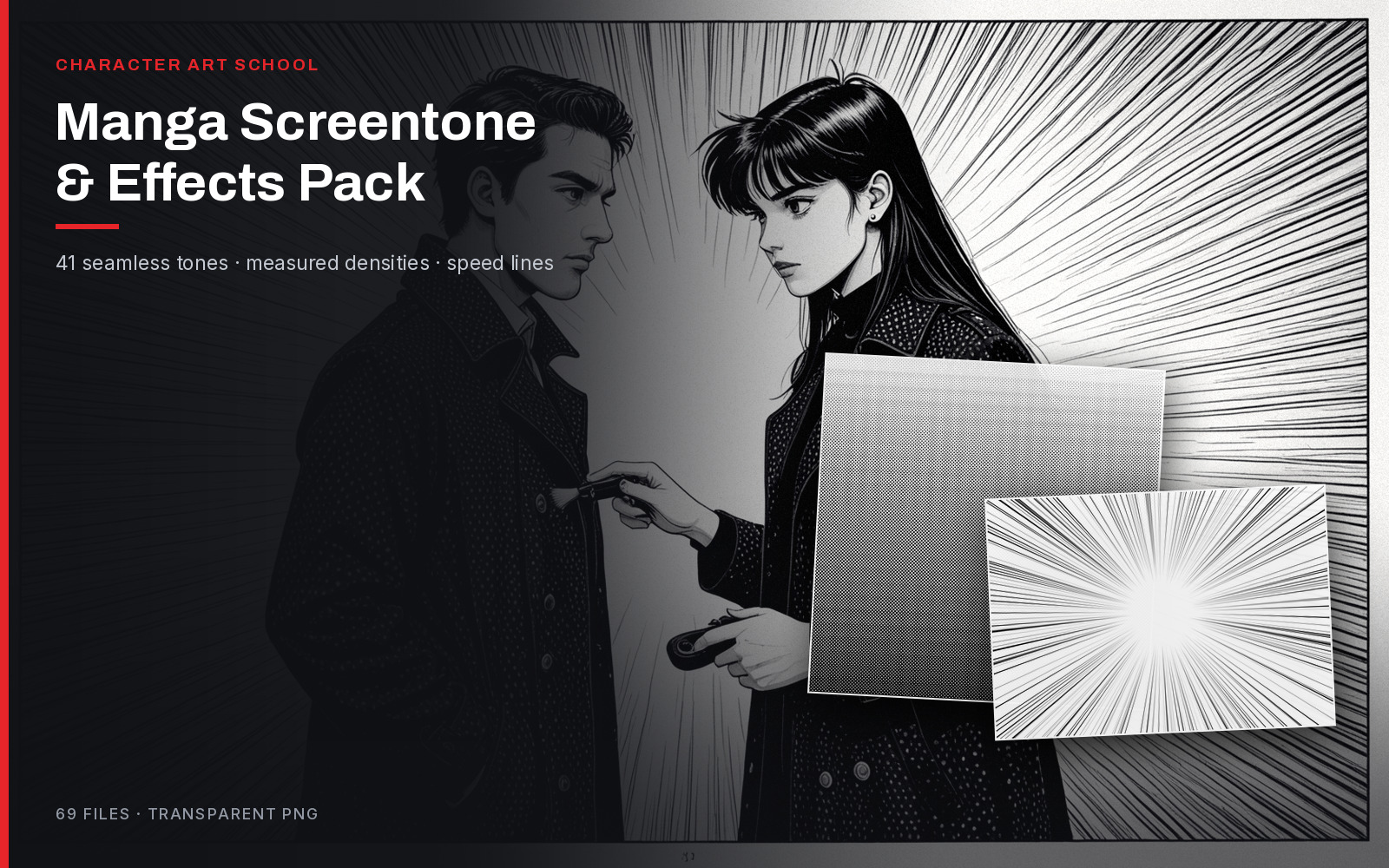 Manga Screentone & Effects Pack