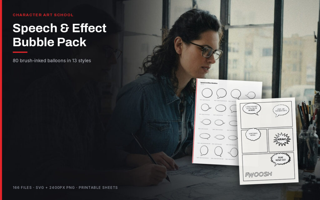 Speech & Effect Bubble Pack