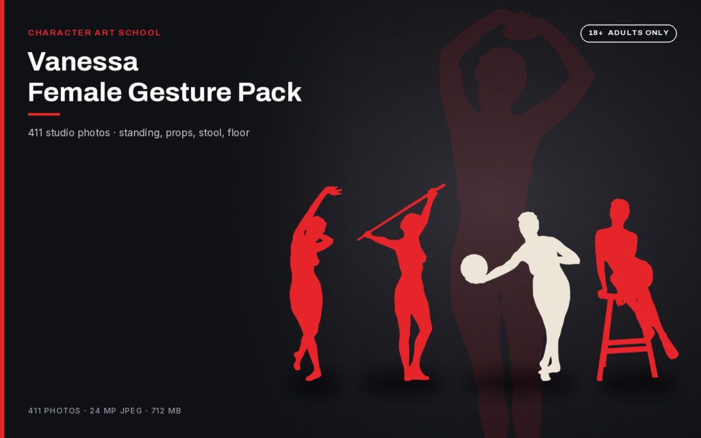 Vanessa Female Gesture Pack